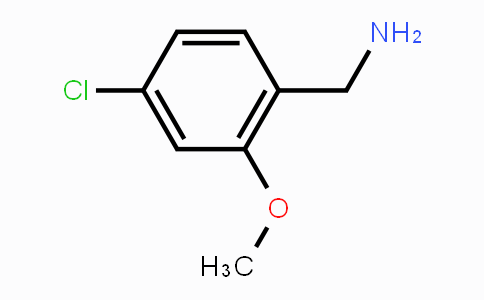 CAS No. 896127-80-3, (4-Chloro-2-methoxyphenyl)methanamine