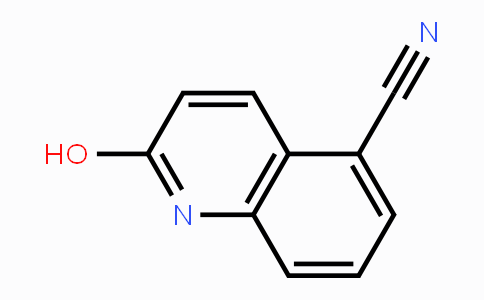 CAS No. 1261787-08-9, 2-Hydroxyquinoline-5-carbonitrile