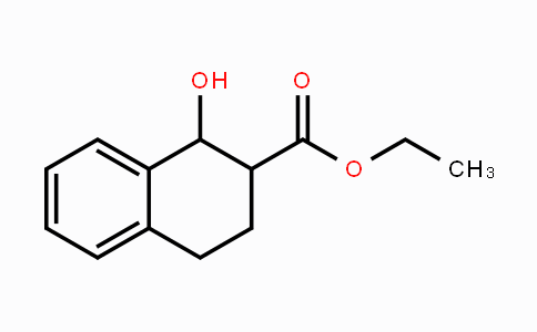 CAS No. 100188-67-8, Ethyl 1-hydroxy-1,2,3,4-tetrahydronaphthalene-2-carboxylate