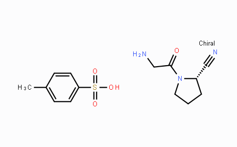 CAS No. 1428264-81-6, (S)-1-(2-Aminoacetyl)pyrrolidine-2-carbonitrile 4-methylbenzenesulfonate