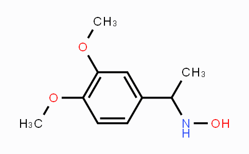 CAS No. 141339-27-7, N-(1-(3,4-Dimethoxyphenyl)ethyl)hydroxylamine