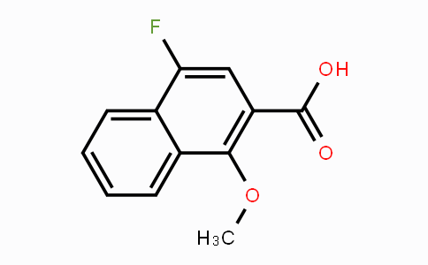 CAS No. 1000386-63-9, 4-Fluoro-1-methoxy-2-naphthoic acid