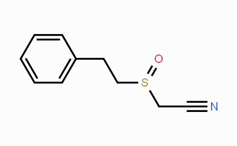 CAS No. 77387-55-4, 2-(Phenethylsulfinyl)acetonitrile