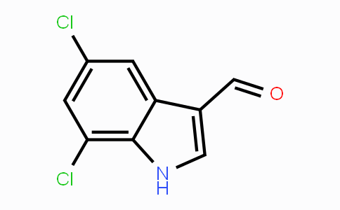 CAS No. 4771-51-1, 5,7-Dichloro-1H-indole-3-carbaldehyde