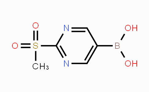 CAS No. 1598437-41-2, (2-(Methylsulfonyl)pyrimidin-5-yl)boronic acid