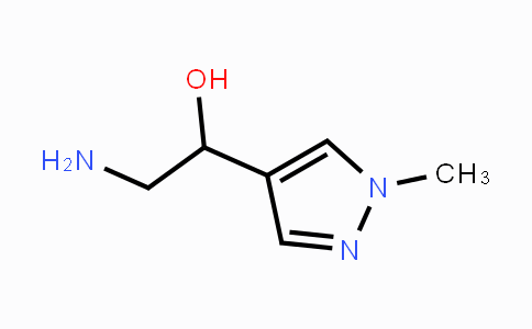CAS No. 1152927-77-9, 2-Amino-1-(1-methyl-1H-pyrazol-4-yl)ethan-1-ol