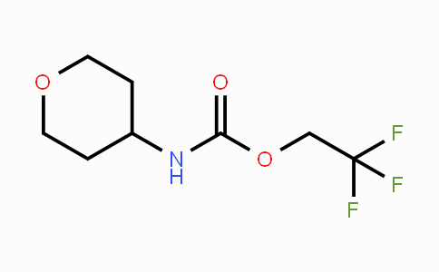 CAS No. 1479373-40-4, 2,2,2-Trifluoroethyl N-(oxan-4-yl)carbamate