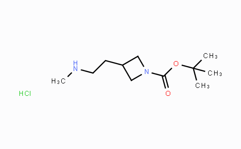 CAS No. 1993318-26-5, tert-Butyl 3-[2-(methylamino)ethyl]azetidine-1-carboxylate hydrochloride