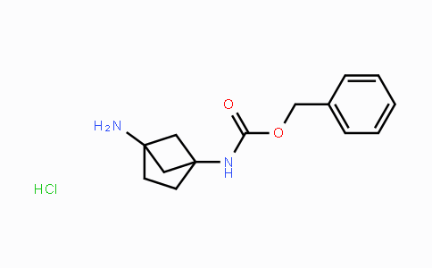 MC107750 | 1354951-84-0 | Benzyl N-{4-aminobicyclo[2.1.1]hexan-1-yl}carbamate hydrochloride