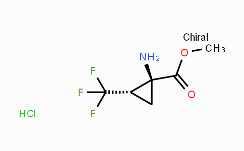 CAS No. 1807941-07-6, Methyl (1S,2S)-1-amino-2-(trifluoromethyl)-cyclopropane-1-carboxylate hydrochloride