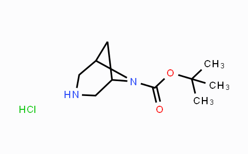 CAS No. 1384424-52-5, tert-Butyl 3,6-diazabicyclo[3.1.1]heptane-6-carboxylate hydrochloride