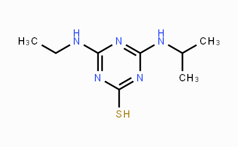 CAS No. 5498-17-9, 4-(Ethylamino)-6-(isopropylamino)-1,3,5-triazine-2-thiol