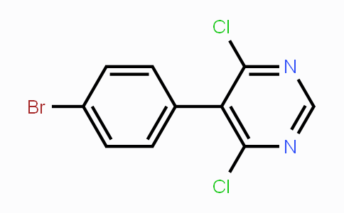 CAS No. 146533-41-7, 5-(4-Bromophenyl)-4,6-dichloropyrimidine