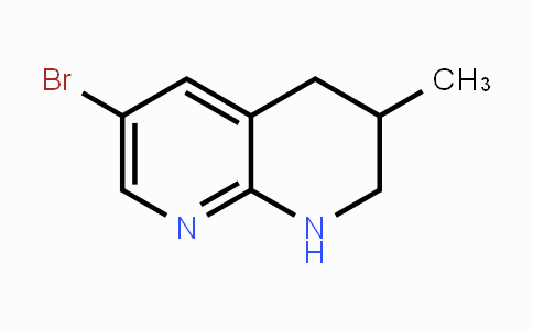 CAS No. 1204297-57-3, 6-Bromo-3-methyl-1,2,3,4-tetrahydro-1,8-naphthyridine