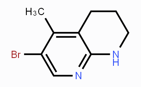 CAS No. 1150617-50-7, 6-Bromo-5-methyl-1,2,3,4-tetrahydro-1,8-naphthyridine