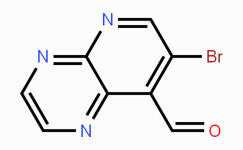 CAS No. 893566-36-4, 7-Bromopyrido[2,3-b]pyrazine-8-carbaldehyde