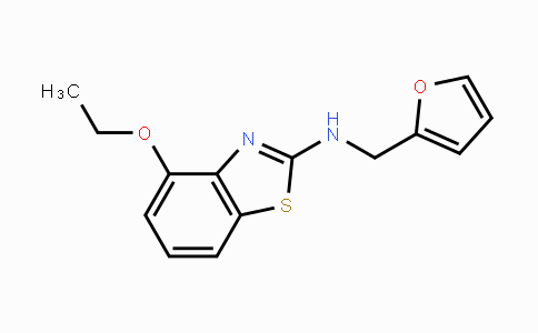 CAS No. 1286732-78-2, 4-Ethoxy-N-(furan-2-ylmethyl)benzo[d]thiazol-2-amine