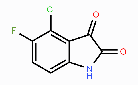 CAS No. 84378-94-9, 4-Chloro-5-fluoro-1H-indole-2,3-dione