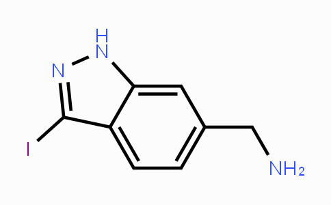 CAS No. 1820712-10-4, (3-Iodo-1H-indazol-6-yl)methanamine