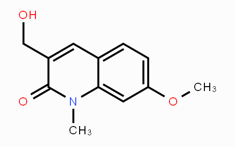 CAS No. 924769-60-8, 3-(Hydroxymethyl)-7-methoxy-1-methylquinolin-2(1H)-one