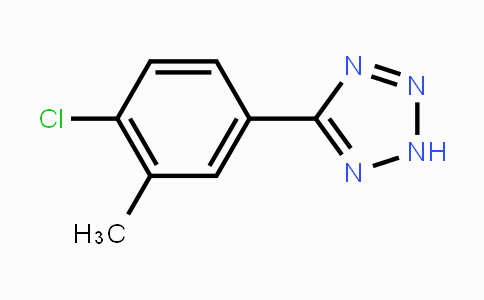 CAS No. 885278-43-3, 5-(4-Chloro-3-methylphenyl)-2H-tetrazole