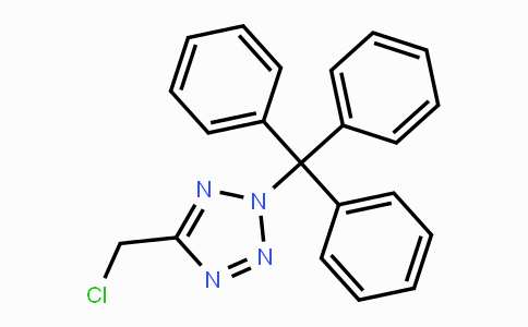 CAS No. 160998-59-4, 5-(Chloromethyl)-2-trityl-2H-tetrazole