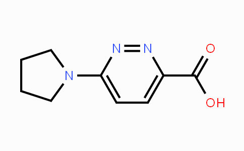 CAS No. 938137-33-8, 6-Pyrrolidin-1-ylpyridazine-3-carboxylic acid