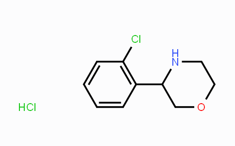CAS No. 1172507-31-1, 3-(2-Chlorophenyl)morpholine hydrochloride