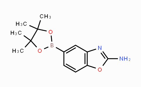 CAS No. 1224844-66-9, 5-(4,4,5,5-Tetramethyl-1,3,2-dioxaborolan-2-yl)-1,3-benzoxazol-2-amine