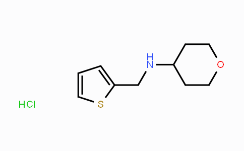 CAS No. 1158763-34-8, N-(Thiophen-2-ylmethyl)tetrahydro-2H-pyran-4-amine hydrochloride