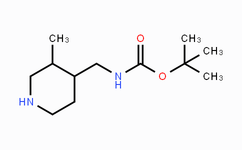 CAS No. 1602995-90-3, tert-Butyl ((3-methylpiperidin-4-yl)methyl)carbamate