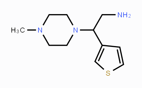 CAS No. 953722-65-1, [2-(4-Methylpiperazin-1-yl)-2-(3-thienyl)ethyl]amine