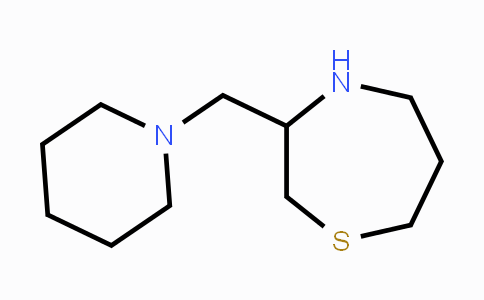 CAS No. 1350989-08-0, 3-(Piperidin-1-ylmethyl)-1,4-thiazepane