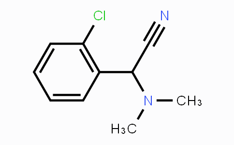 CAS No. 15190-07-5, (2-Chlorophenyl)(dimethylamino)acetonitrile