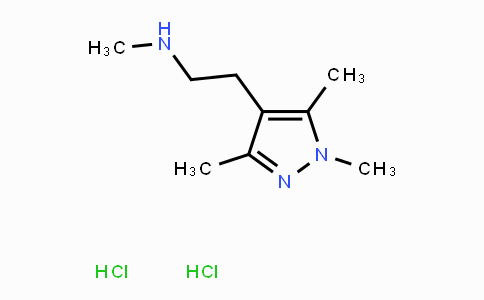CAS No. 1820706-18-0, N-Methyl-2-(1,3,5-trimethyl-1H-pyrazol-4-yl)ethan-1-amine dihydrochloride