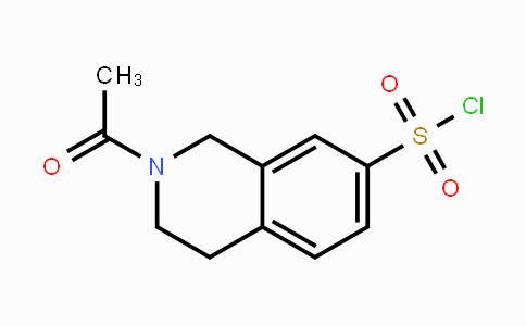 CAS No. 61563-39-1, 2-Acetyl-1,2,3,4-tetrahydroisoquinoline-7-sulfonyl chloride