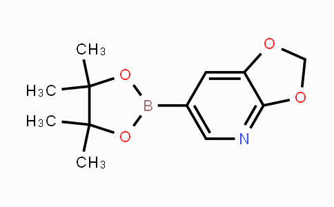 6-(4,4,5,5-Tetramethyl-1,3,2-dioxaborolan-2-yl)-[1,3]dioxolo[4,5-b]pyridine