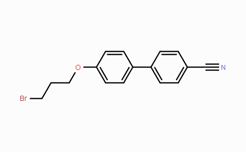 CAS No. 134880-32-3, 4-[4-(3-Bromopropoxy)phenyl]benzonitrile