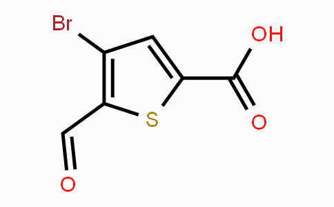 CAS No. 940097-96-1, 4-Bromo-5-formylthiophene-2-carboxylic acid
