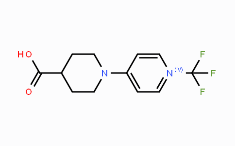 CAS No. 1823183-74-9, 1-[1-(Trifluoromethyl)-1$l^{4}-pyridin-4- yl]piperidine-4-carboxylic acid