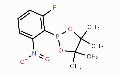2-(2-Fluoro-6-nitrophenyl)-4,4,5,5-tetramethyl-1,3,2-dioxaborolane