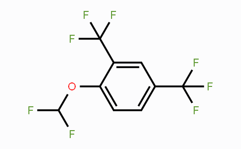 CAS No. 1805562-53-1, 2,4-Bis(trifluoromethyl)(difluoromethoxy)benzene