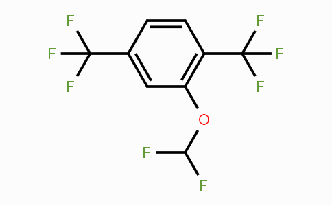 CAS No. 1804892-26-9, 2,5-Bis(trifluoromethyl)(difluoromethoxy)benzene