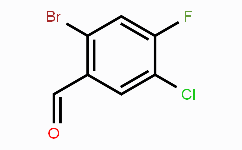 CAS No. 1806838-88-9, 2-Bromo-5-chloro-4-fluorobenzaldehyde