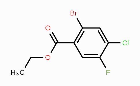 CAS No. 1805576-75-3, Ethyl 2-bromo-4-chloro-5-fluorobenzoate