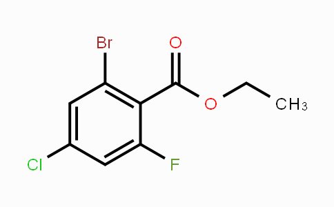 CAS No. 1805575-80-7, Ethyl 2-bromo-4-chloro-6-fluorobenzoate