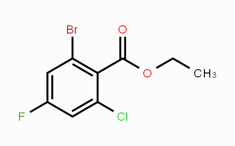 CAS No. 1805575-83-0, Ethyl 2-bromo-6-chloro-4-fluorobenzoate