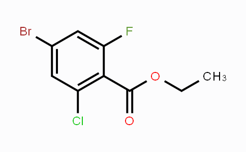 CAS No. 1807003-10-6, Ethyl 4-bromo-2-chloro-6-fluorobenzoate