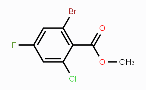 CAS No. 1807003-26-4, Methyl 2-bromo-6-chloro-4-fluorobenzoate