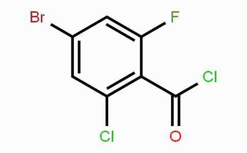 CAS No. 1805576-78-6, 4-Bromo-2-chloro-6-fluorobenzoyl chloride